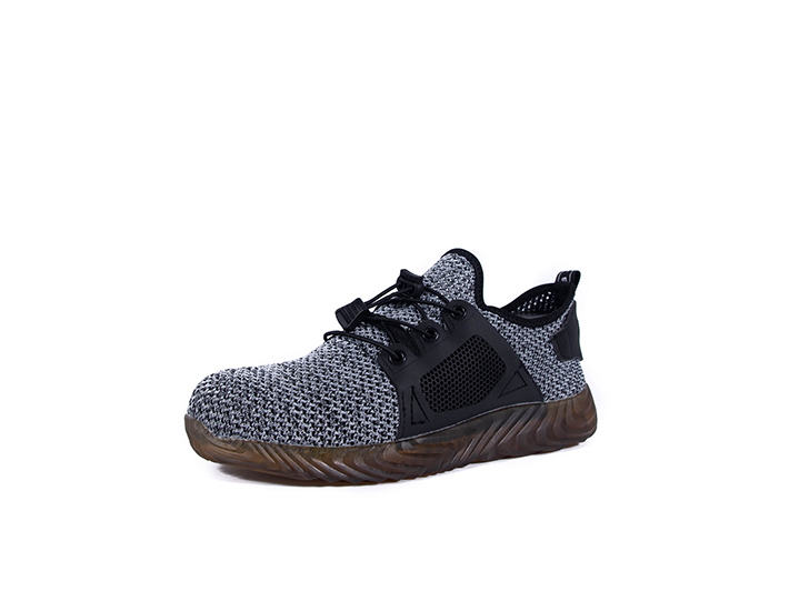 chaussures homme -stripes gris