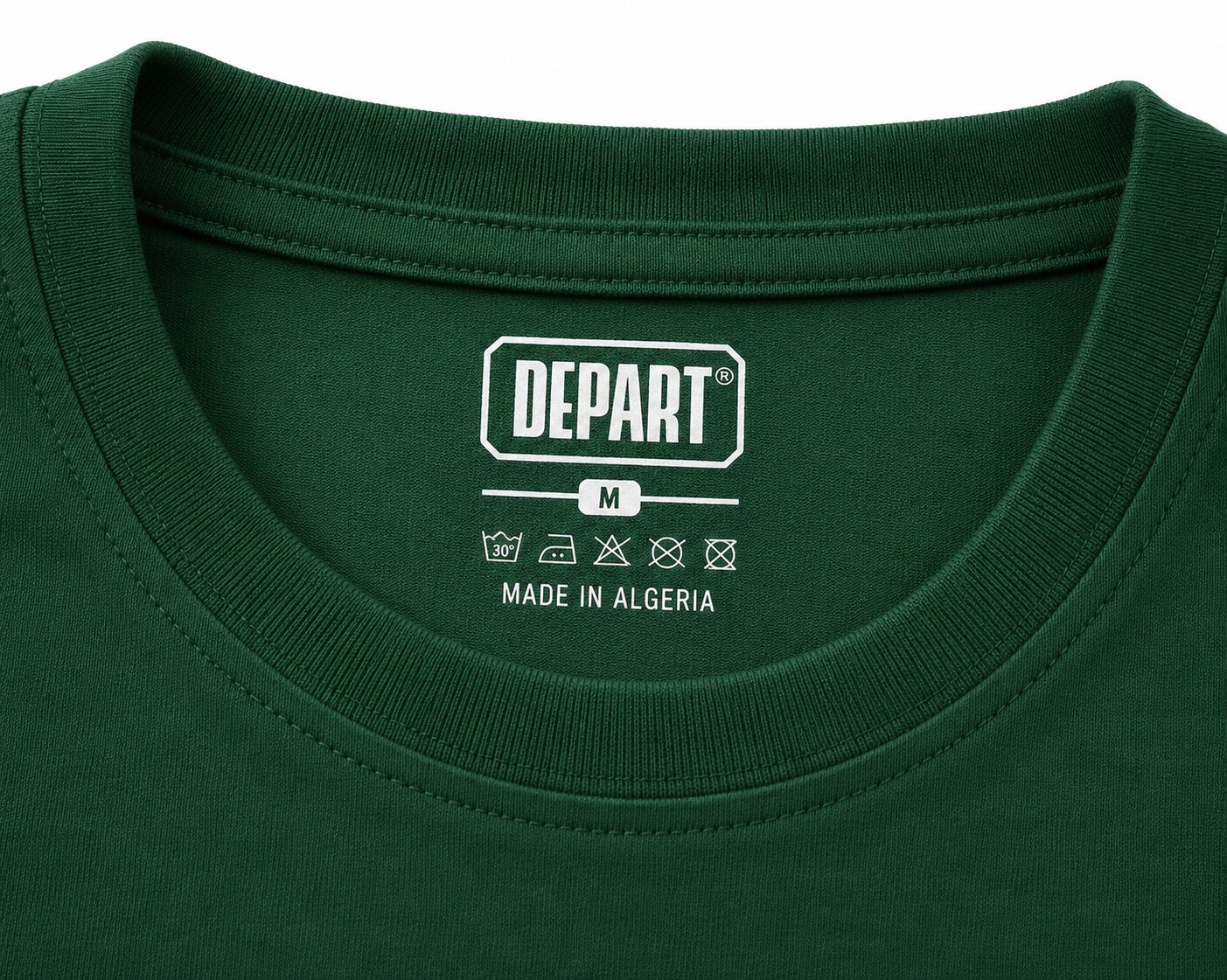 Départ Homme T-shirt Oversize Vert – Image 5