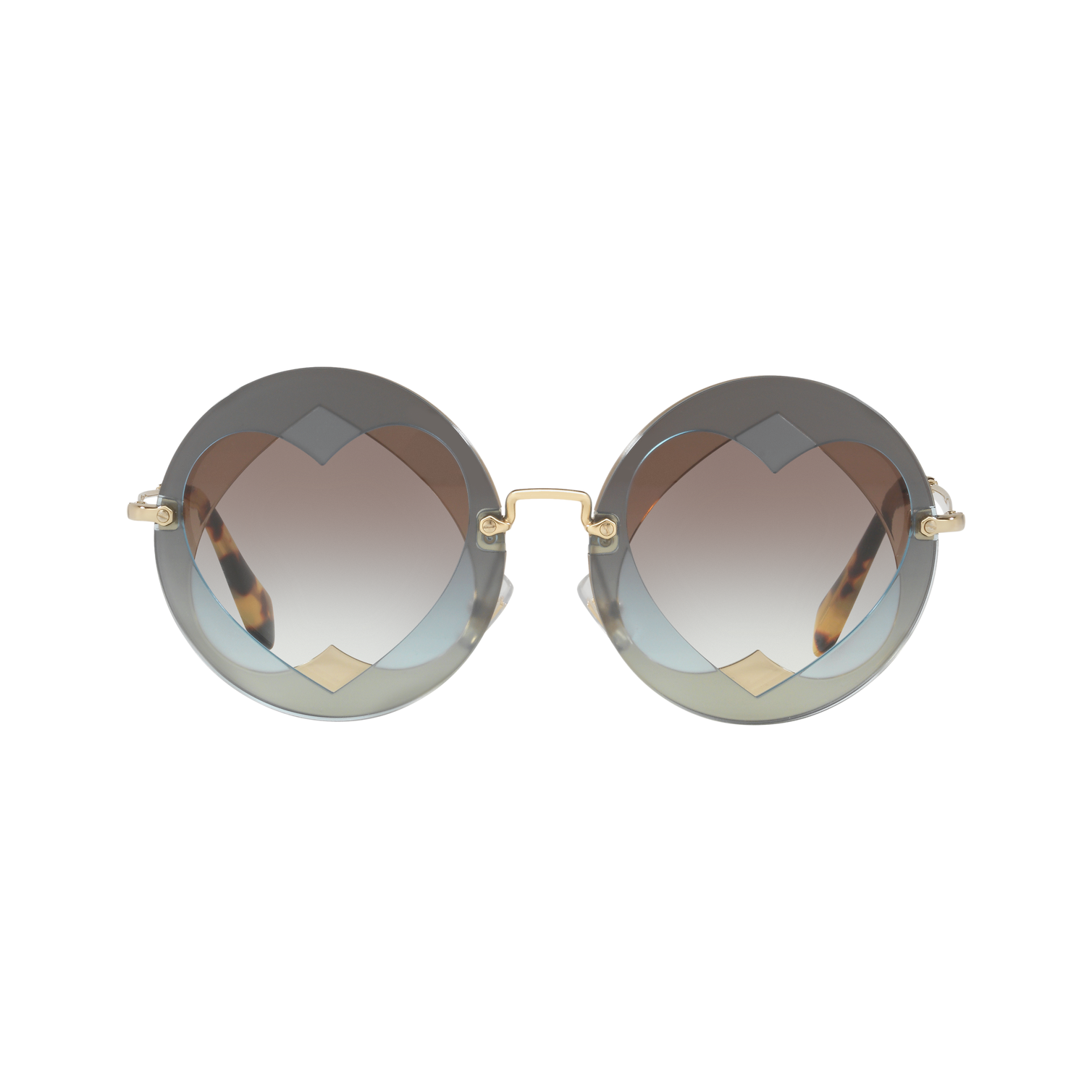 Miu Miu Round Sunglasses MU 01SS – Image 5