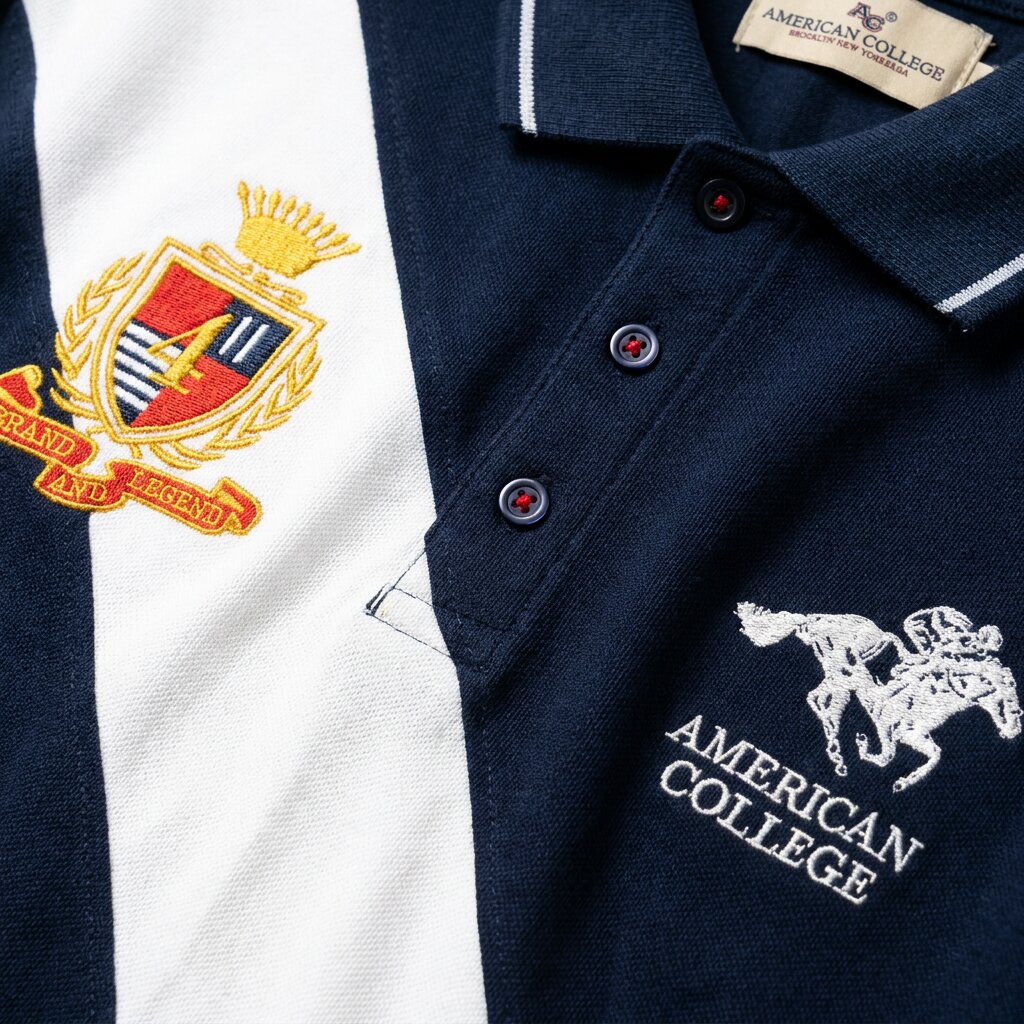 American College t-shirt pour Homme – Image 4