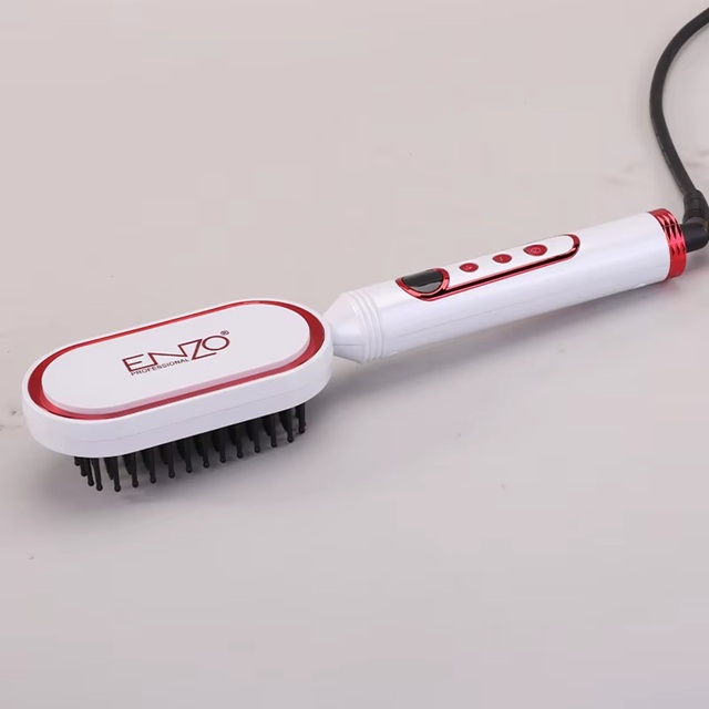 ENZO Professional EN-4201 Mini Hair Straightening Brush – Image 3