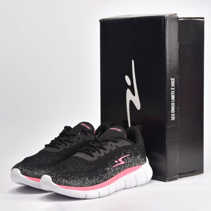 FLEX MOOVE PRETO/CINZA/ROSA CHOQUE