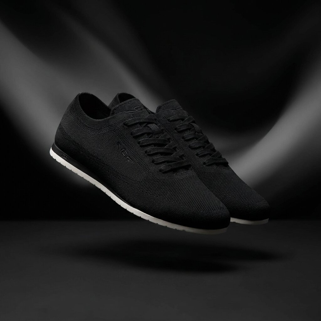 VO7 BASKET YACHT KNIT HOMME BLACK – Image 4