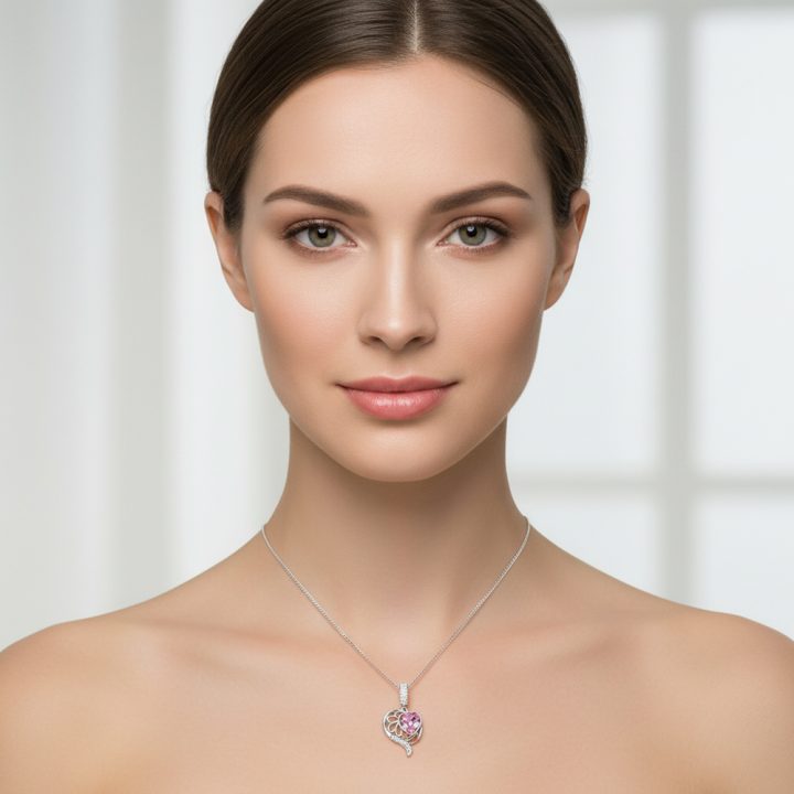 Rosy Heart Inlay