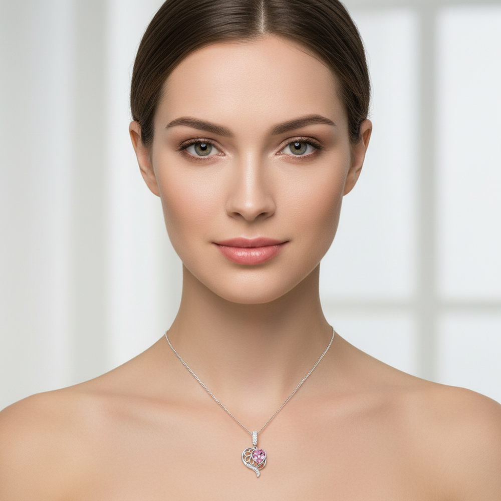 Rosy Heart Inlay