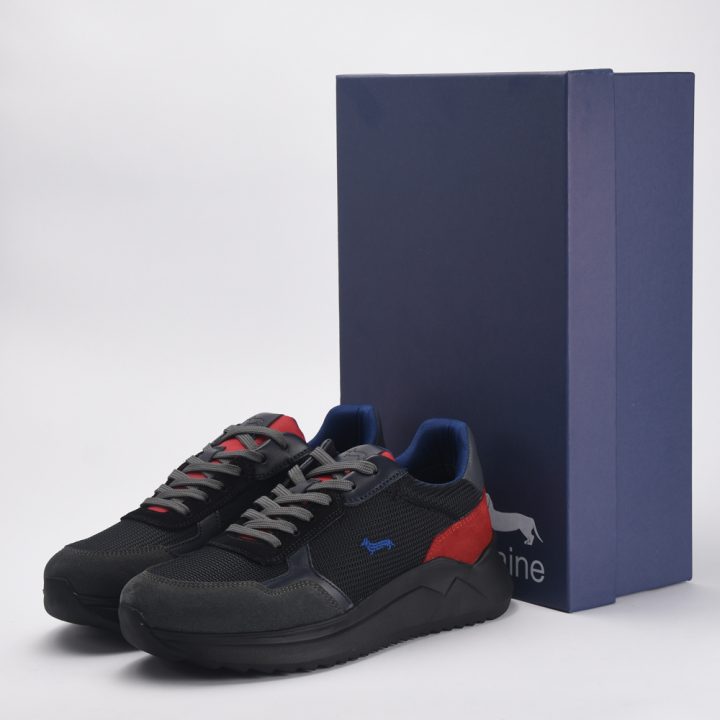 HARMONT AND BLAINE SCARPA UOMO CAMOSCIO