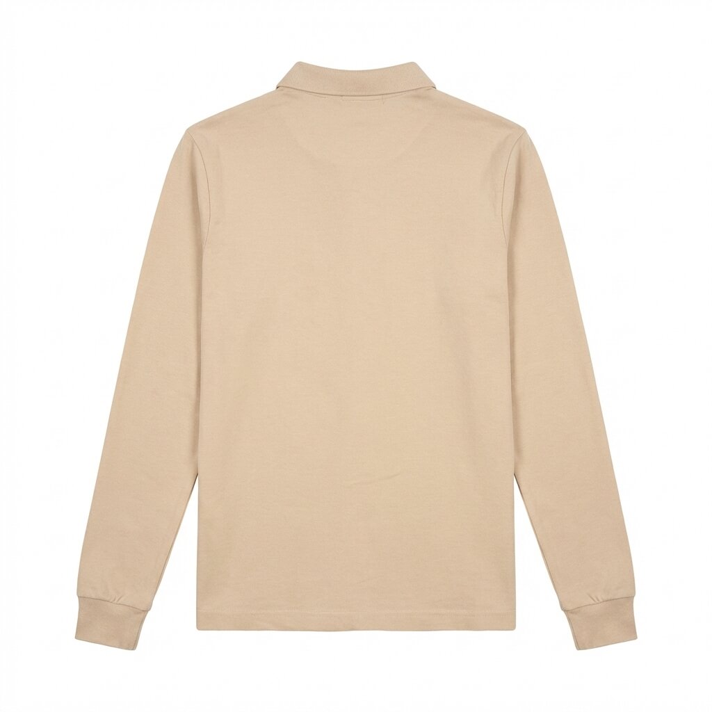 DEPART POLO A MANCHES DEPART HOMMES BEIGE – Image 2