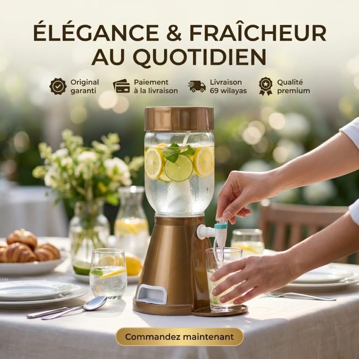Distributeur de Boissons en Verre – Le Paris 3L