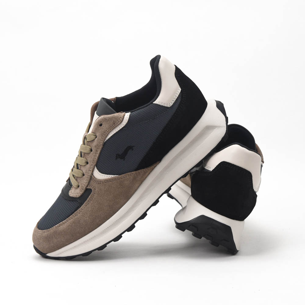 Harmont and Blaine Camoscio Tex Sneakers Homme – Image 6