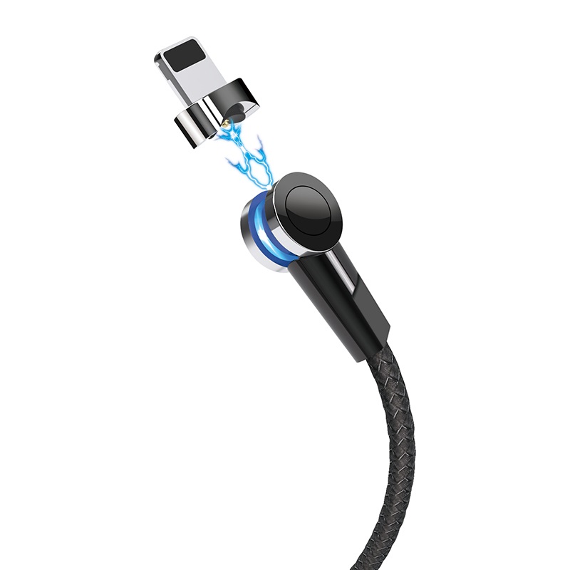 Câble USB vers fil de charge Lightning « S8 Magnetic » – Image 5