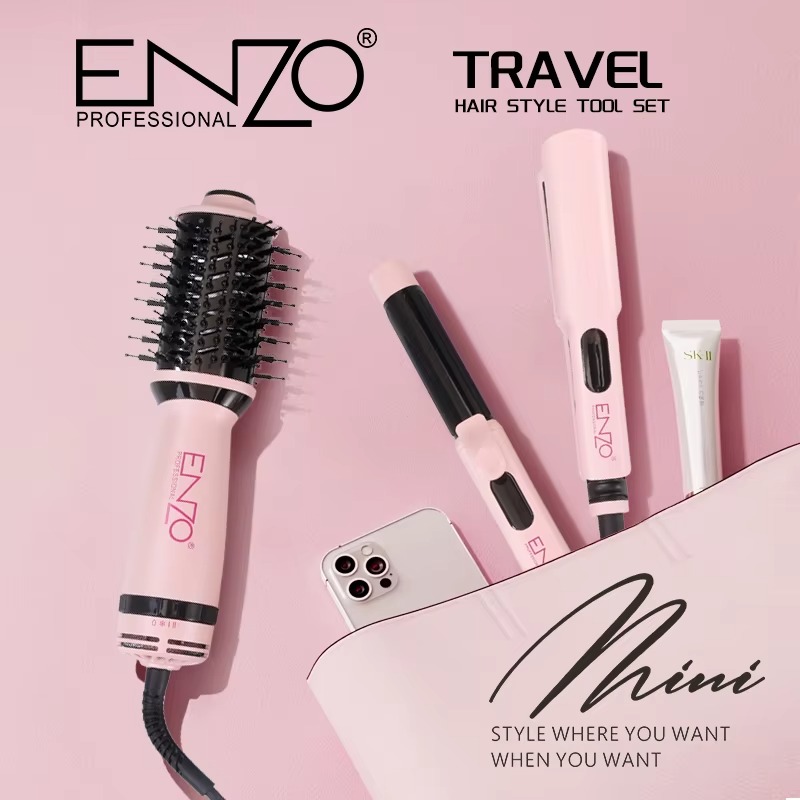 ENZO Professional EN-3316 3 Piece Travel Hair Style Tool Set – Image 6