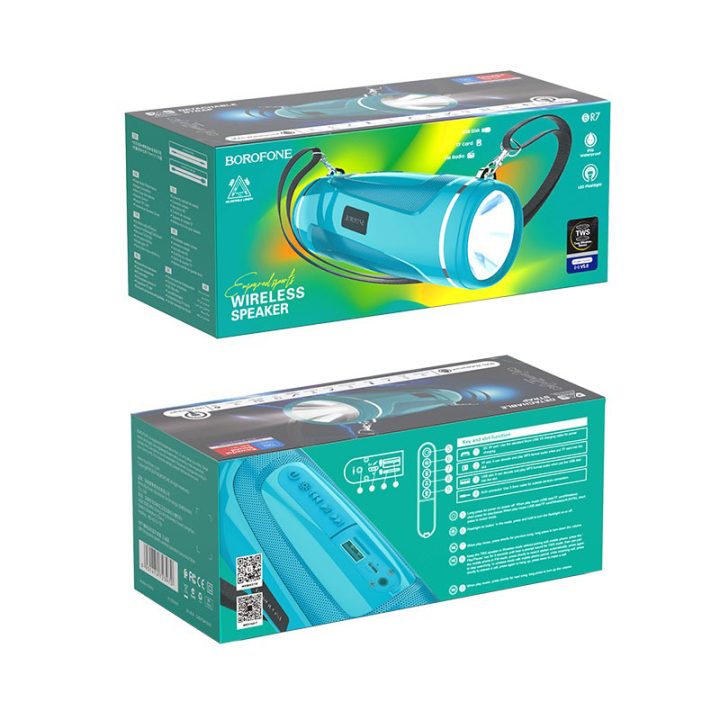 WIRELEES SPEAKER BLEU BR7