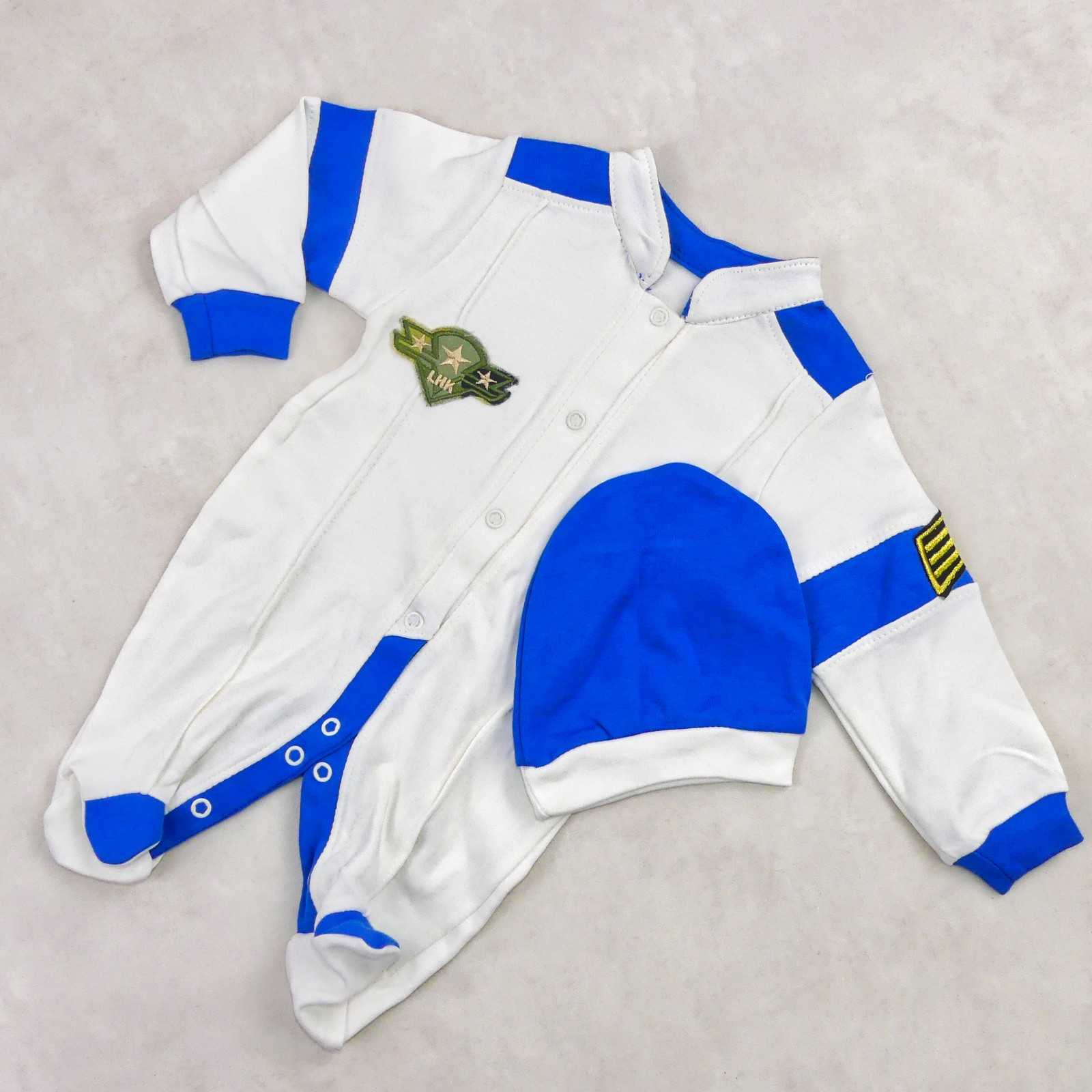 BABY PILLOT BLANC BLEUE F – Image 4