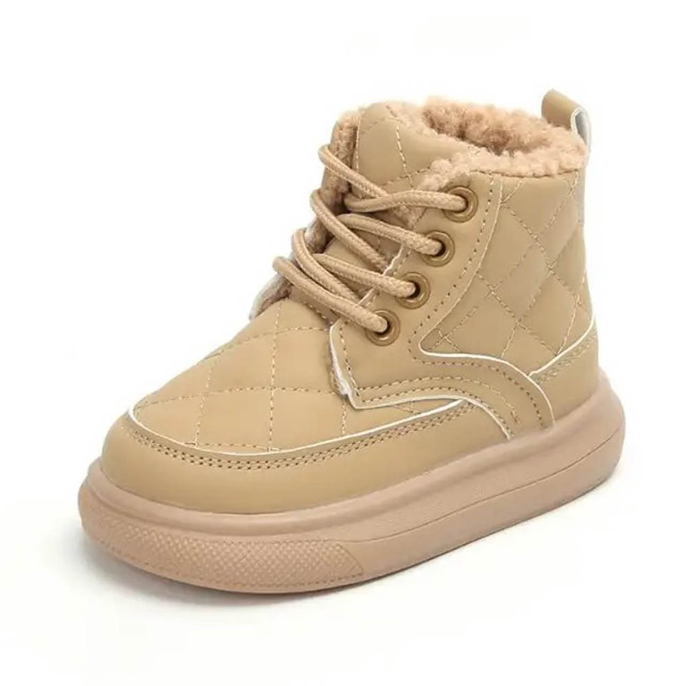 Bottes de neige imperméables Beige Enfants – Image 5