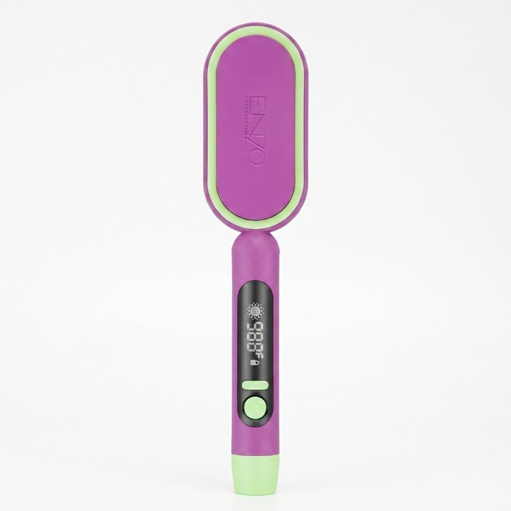 ENZO PROFESSIONAL Peigne Pour Cheveux Chauffante Lissante Pro 988F° – Image 3