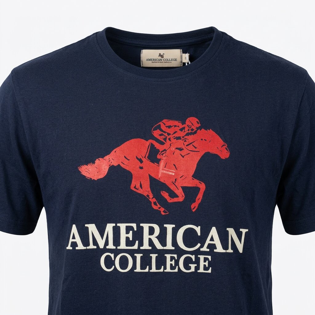 American College t-shirt pour Homme – Image 5