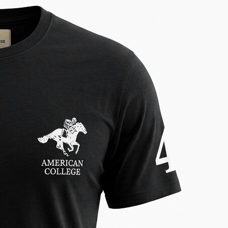 American College t-shirt pour Homme – Image 5
