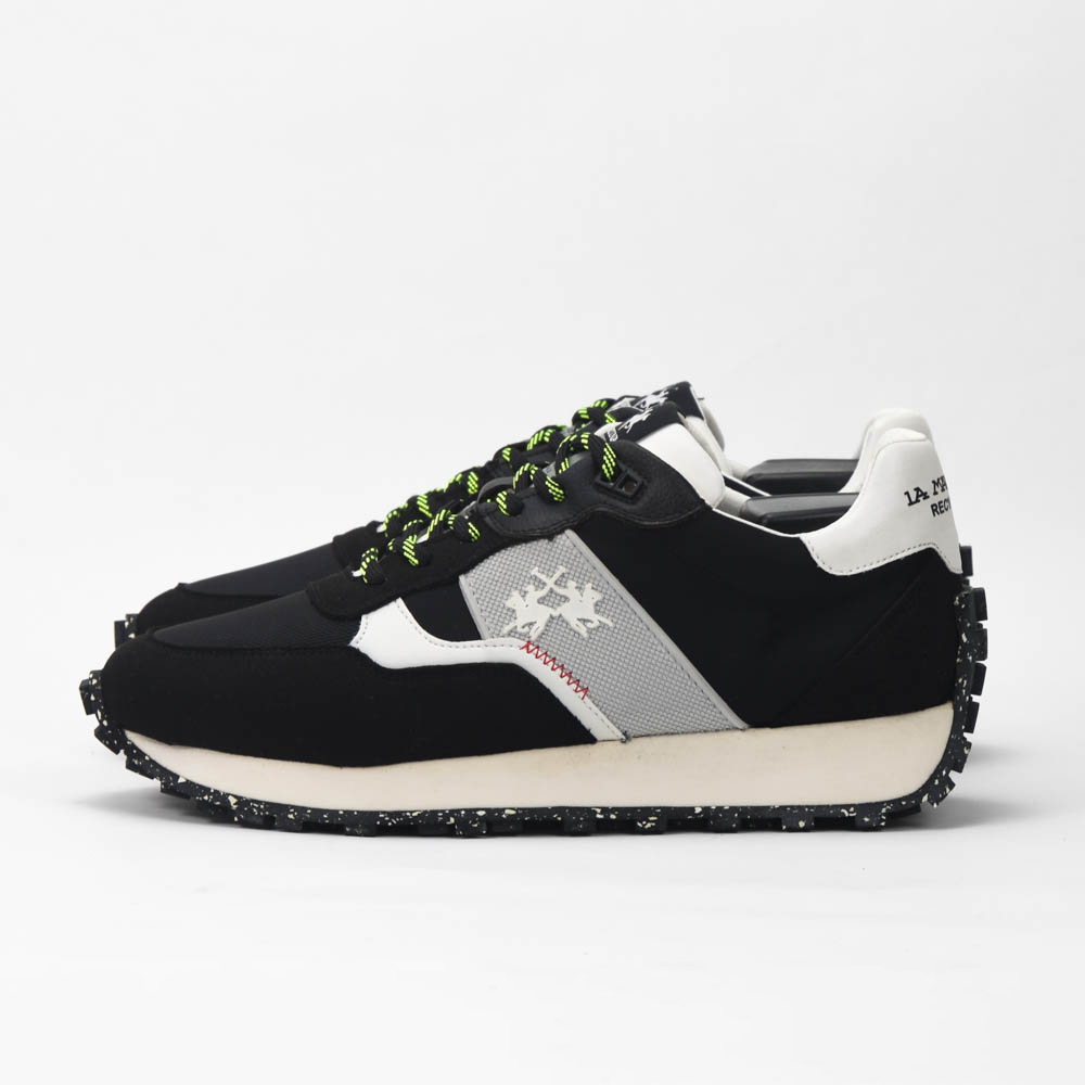 LA MARTINA SCARPA UOMO SUEDE ECO TEX NYLON ECO NERO – Image 2