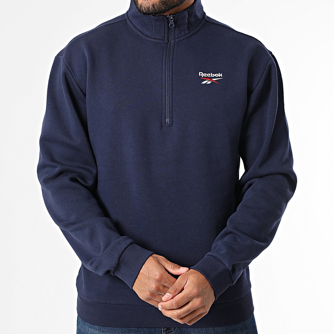 Sweat Col Zippé REEBOK – Image 3
