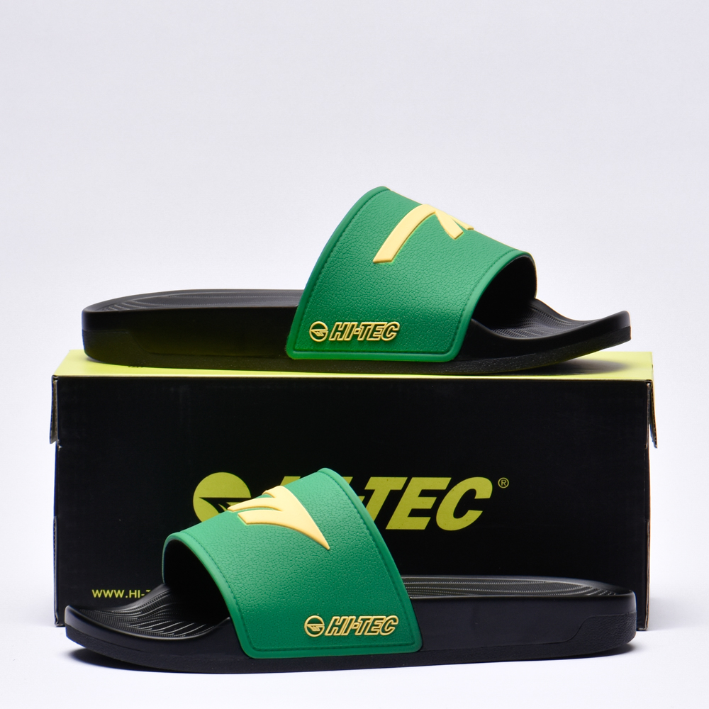 HI TEC CORE SLIDE BLACK BEAUTY/JELLY BEAN/SAMOAN SUN – Image 2
