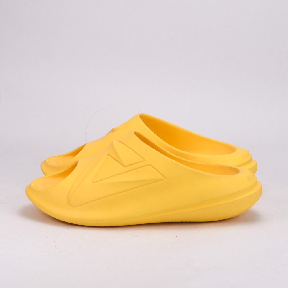CLAQUETTE PEAK SLIPPERS CHUBBY MUSTARD YELLOW – Image 3