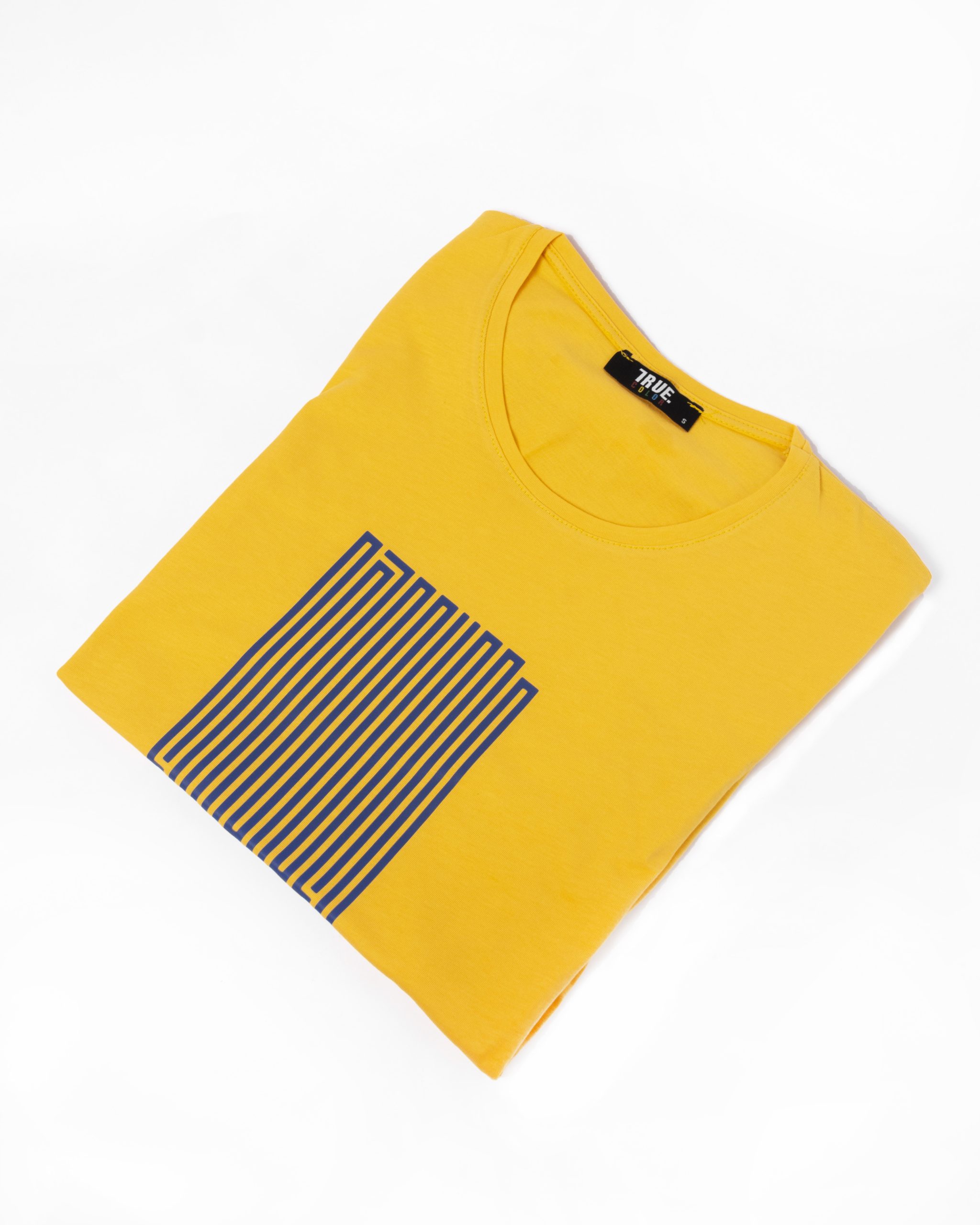 T-shirt JAUNE ET BLEU *LOS ANGELES* – Image 3