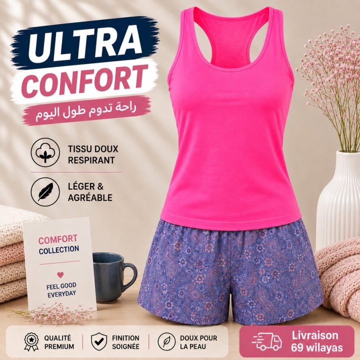 Pyjama d'Été Femme