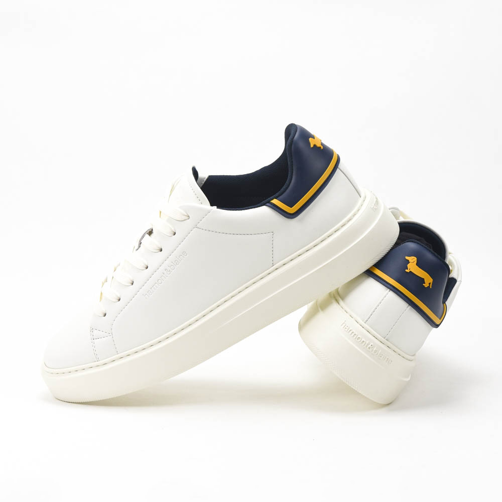 Harmont and Blaine Sneakers Homme Calf Gum – Image 3