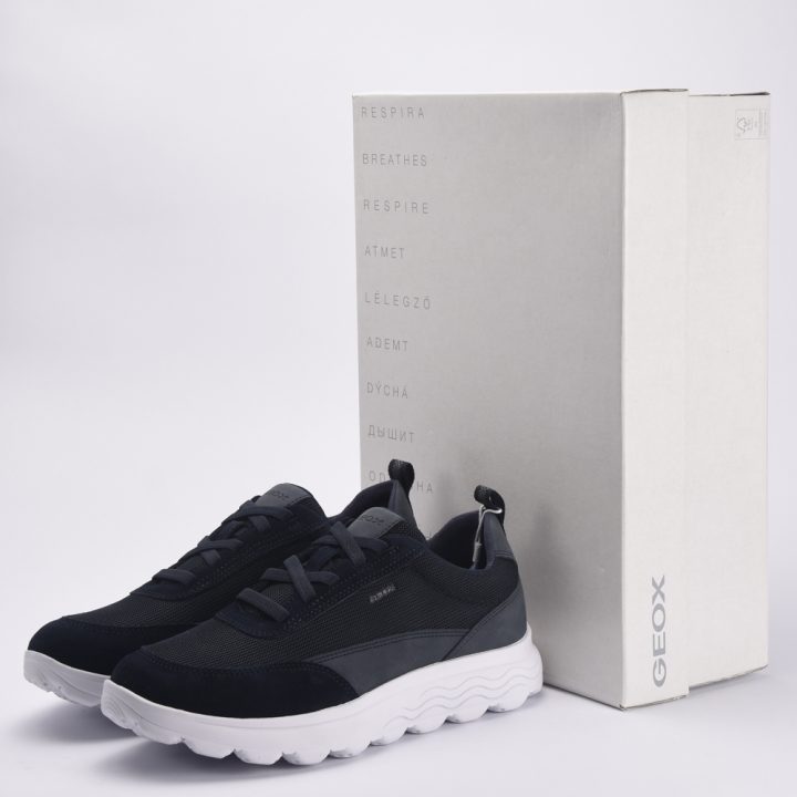 GEOX U SPHERICA A - MESH SUEDE