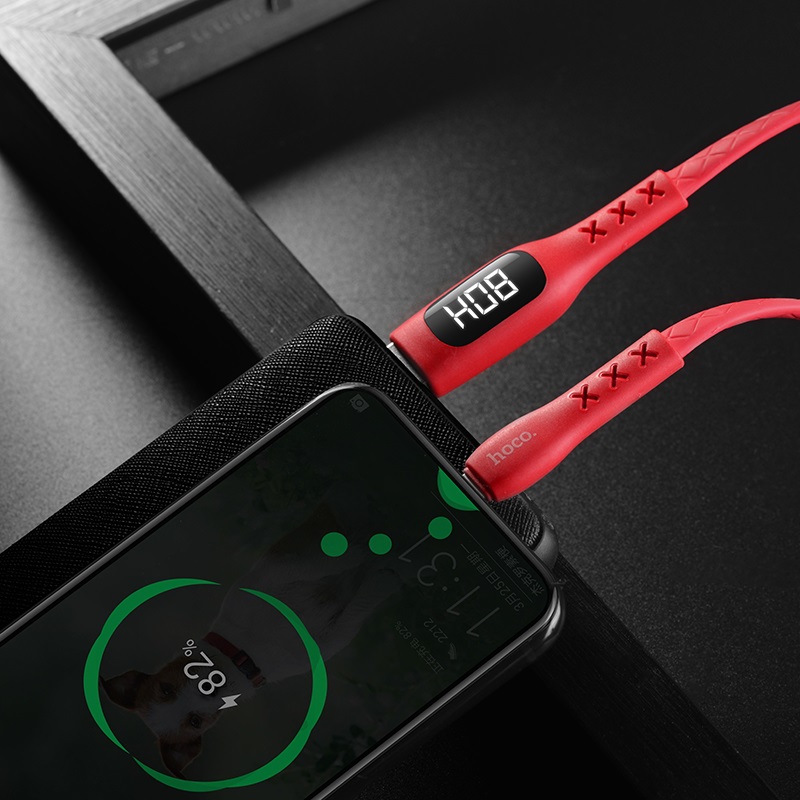 Câble USB vers Type-C « S6 Sentinel » avec affichage du temps – Image 3