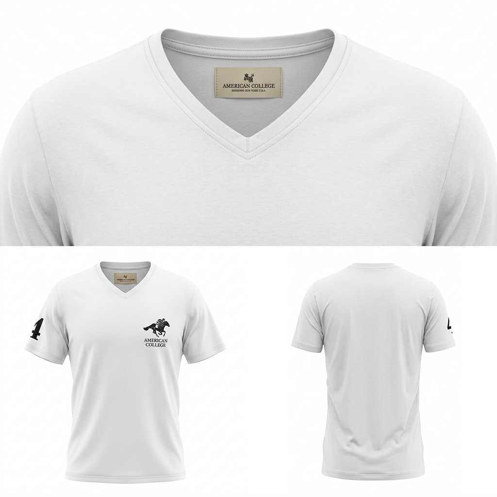 American College t-shirt pour Homme – Image 5