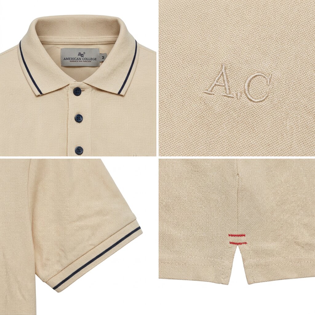 American College t-shirt pour Homme – Image 4