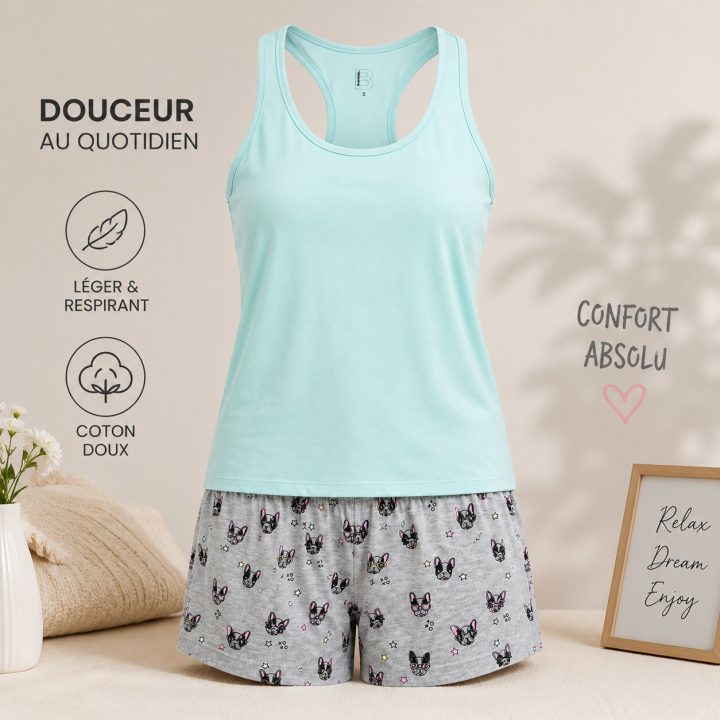 Pyjama d'Été Femme
