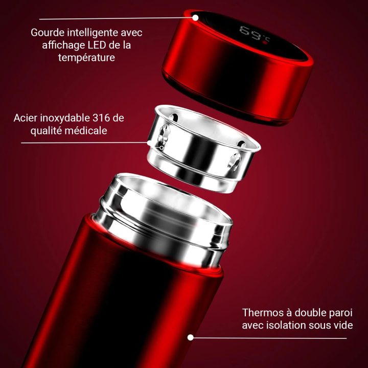 BOUTEILLE D&rsquo;EAU INTELLIGENTE 500 ML