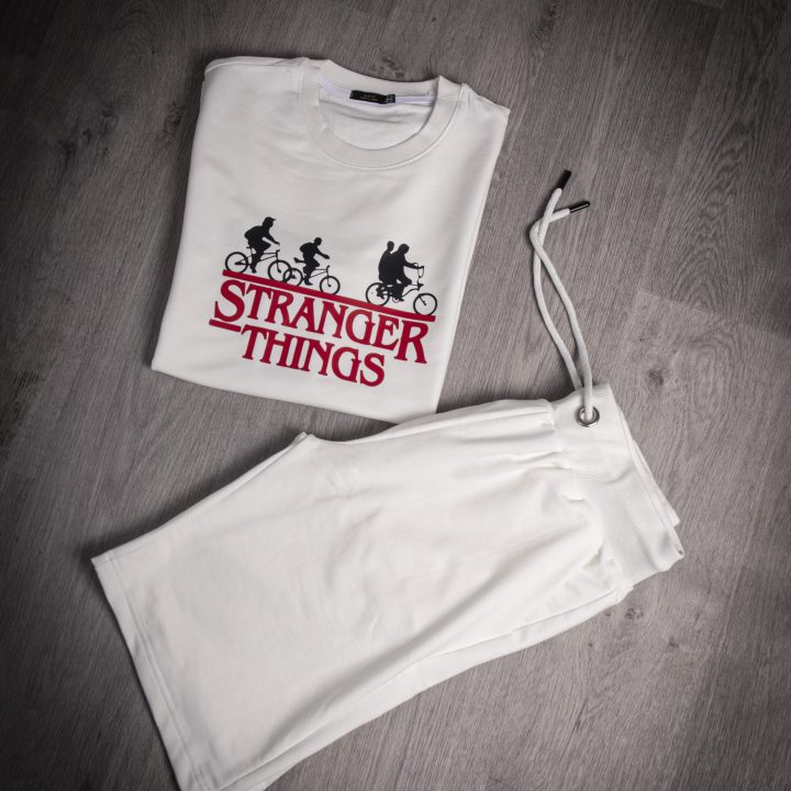 ENSEMBLE BLANC *STRANGER THINGS *