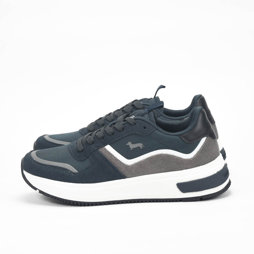 Harmont and Blaine Suede and Fabric Sneakers – Image 2