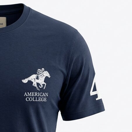 American College t-shirt pour Homme – Image 6