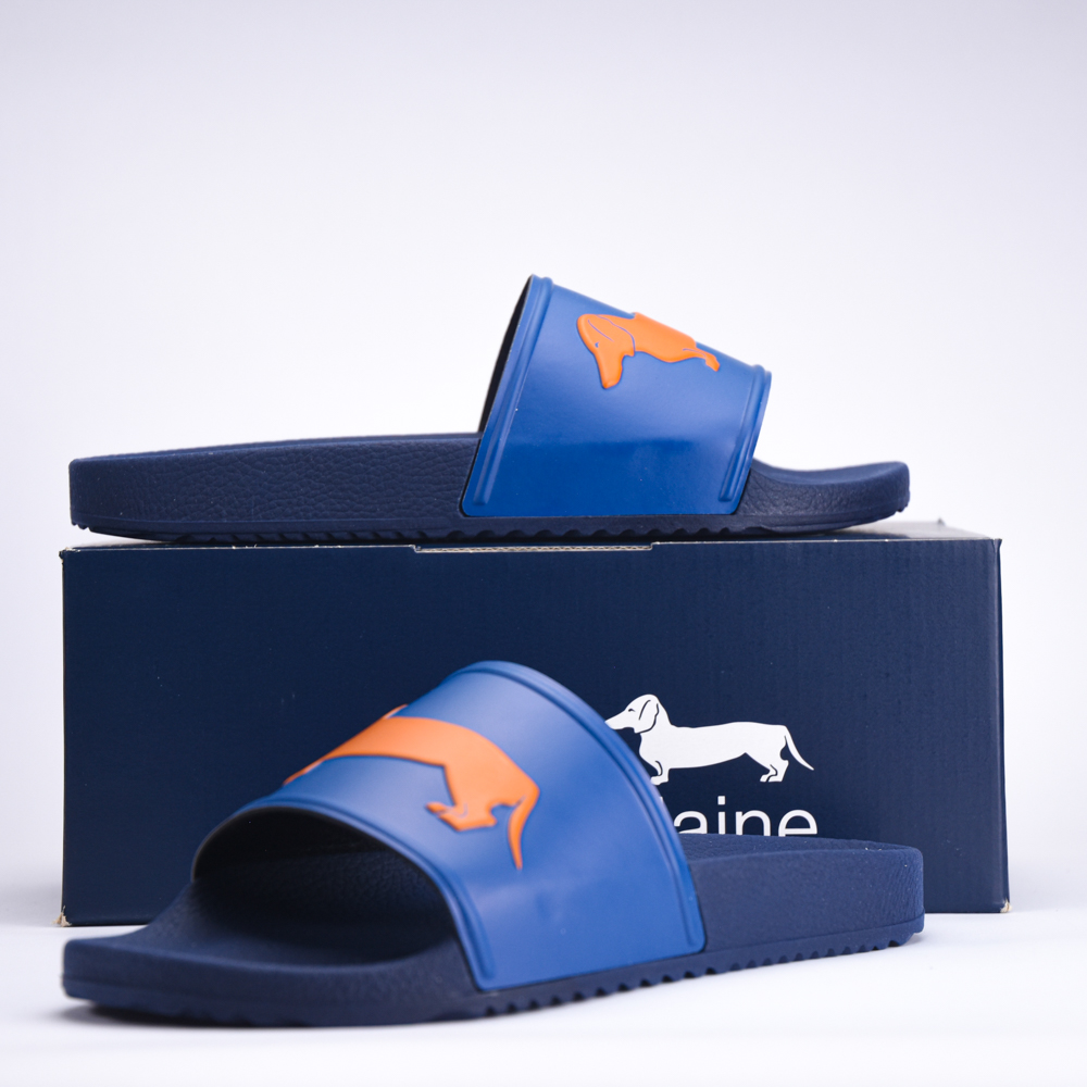 CIABATTA UOMO EVA - LOGO AVIO - ARANCIO – Image 2