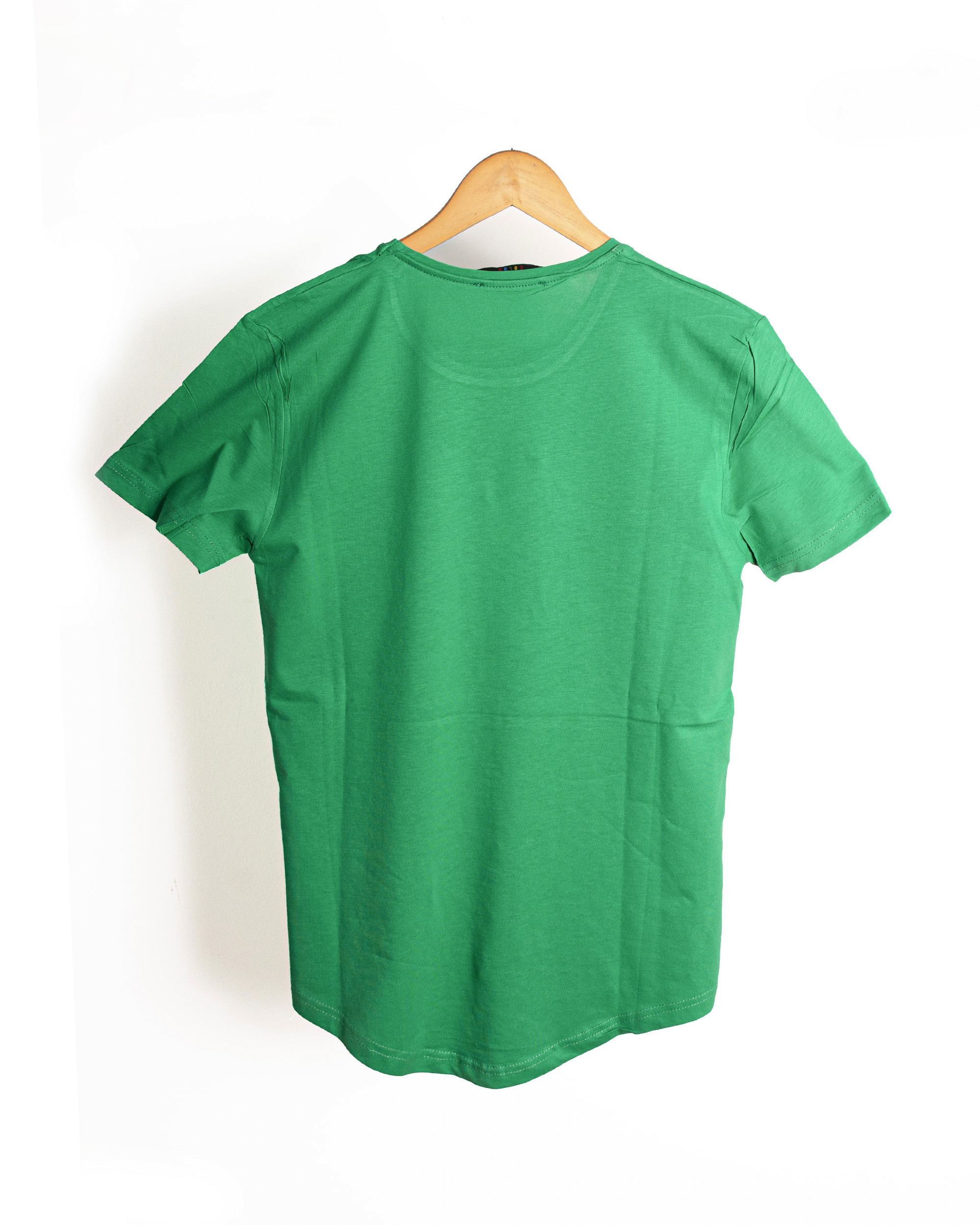 T-shirt VERT ET BLANC 2 MOTIF CERF – Image 4