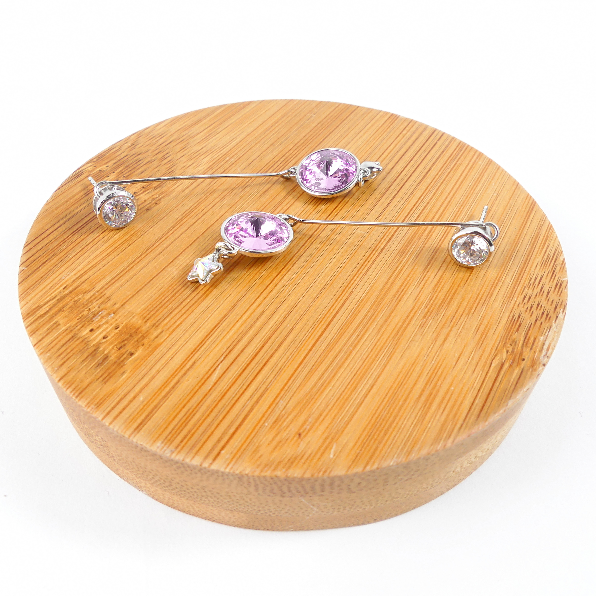 boucle d'oreille pendantes rond move – Image 4