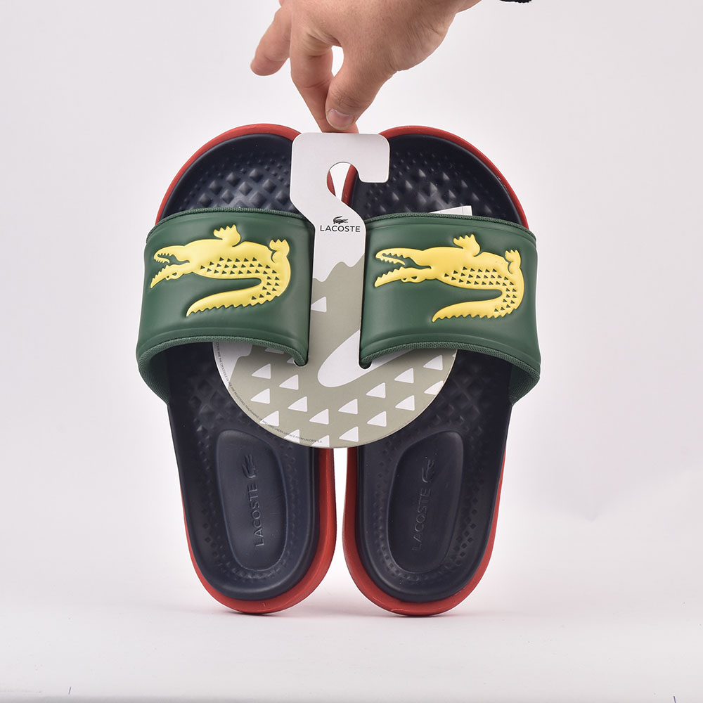 LACOSTE CROCO DUALISTE 1122 2 CMA BLU/YLW – Image 2