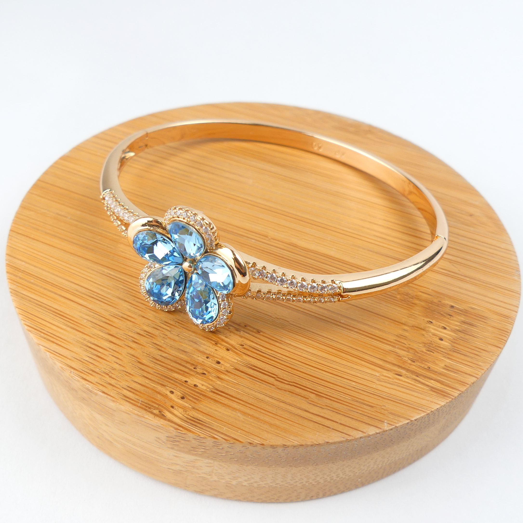 Bracelet fleur Bleu – Image 2