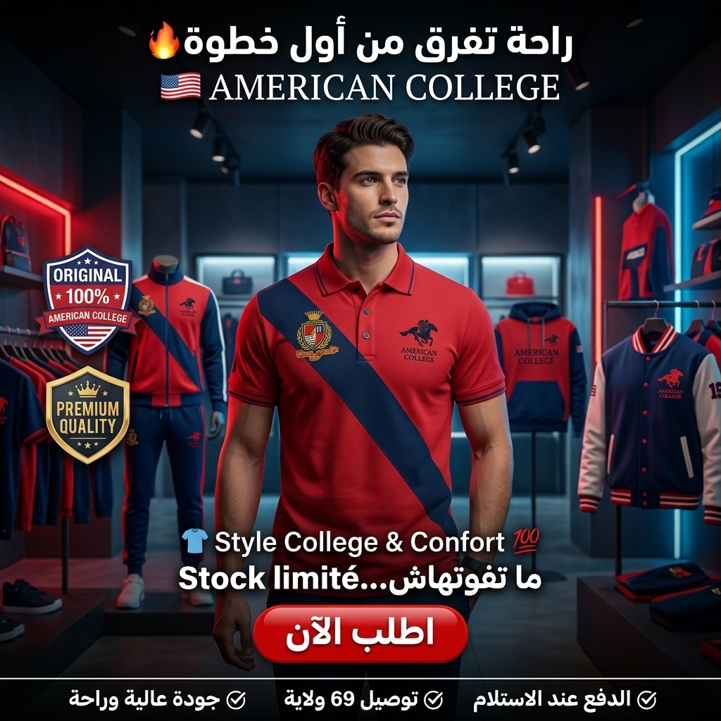American College t-shirt pour Homme – Image 6