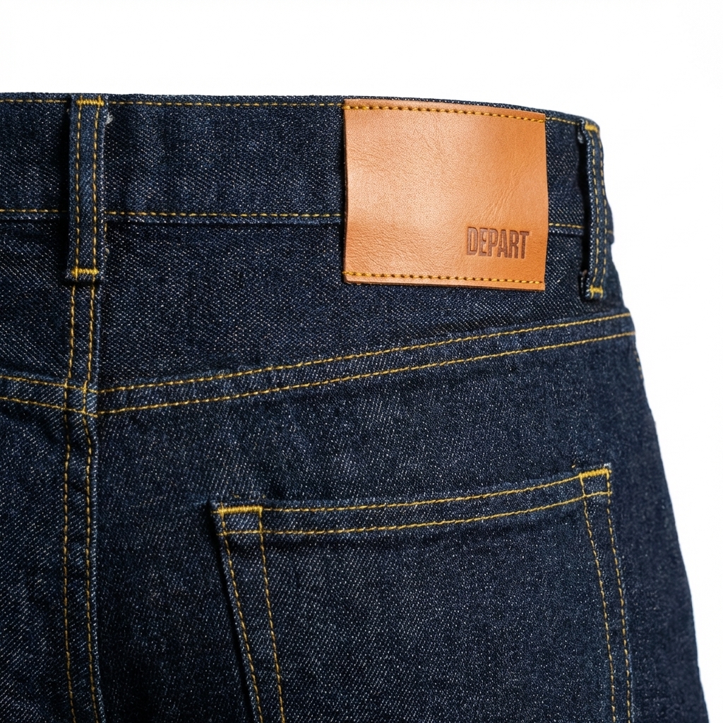 DEPART PANTALON JEAN DEPART SLIM HOMME BLEU – Image 4