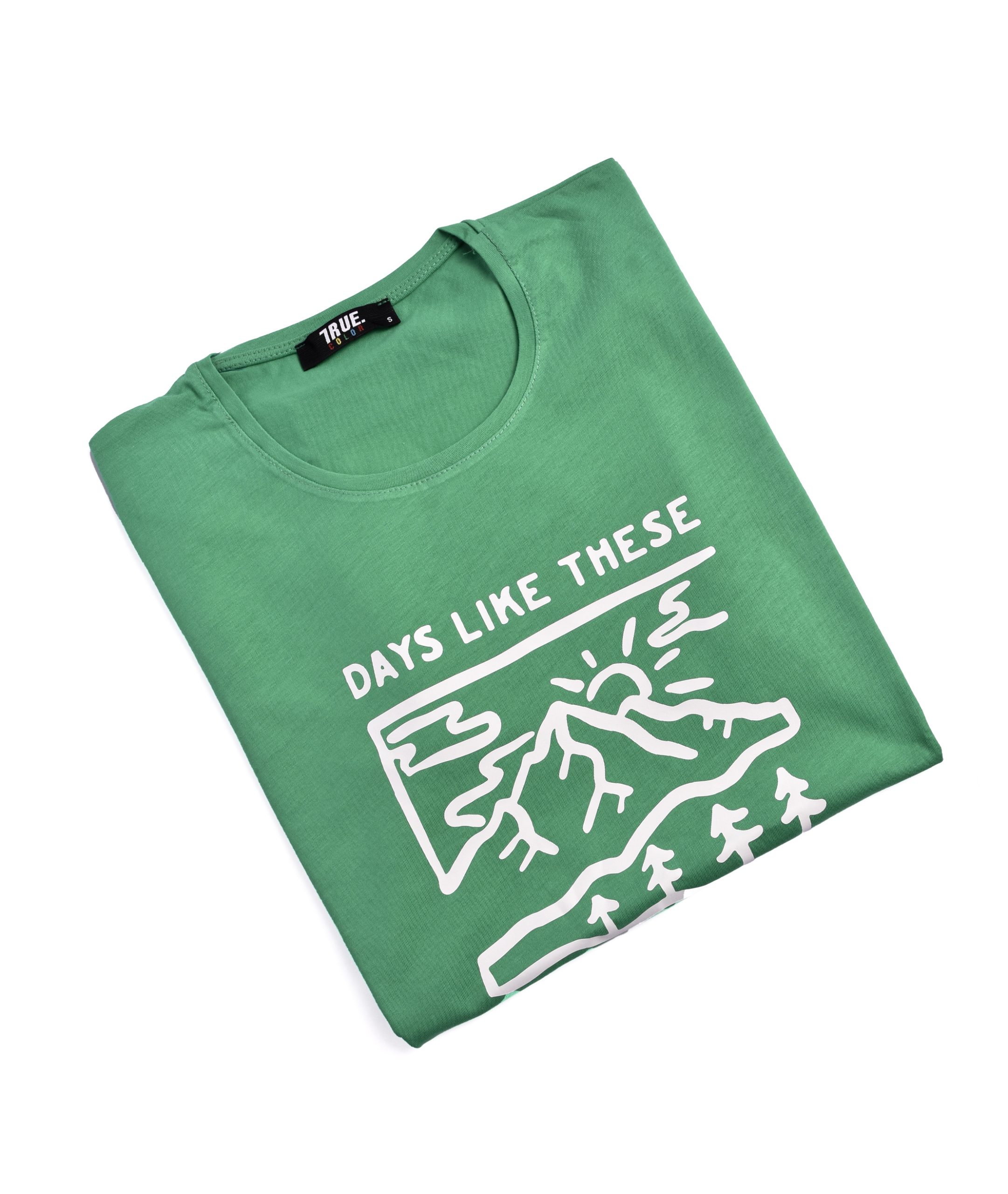 T-shirt VERT *DAYS LIKE THESE * – Image 3