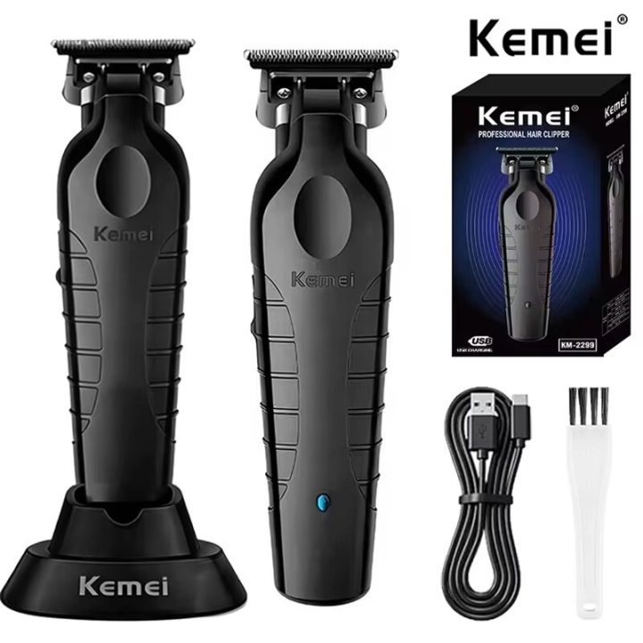KEMEI KM-2299P Professional Cordless T-Blade Trimmer
