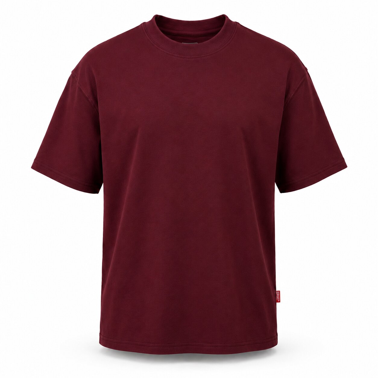 Départ Homme T-shirt Oversize Bordo – Image 5