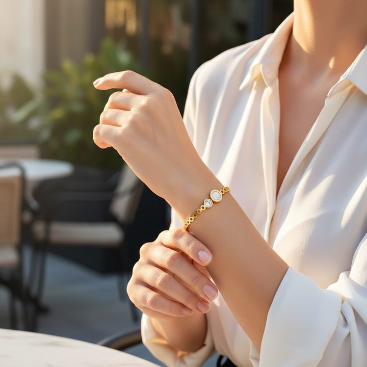 BRACELET COUPLE DE CERCLES