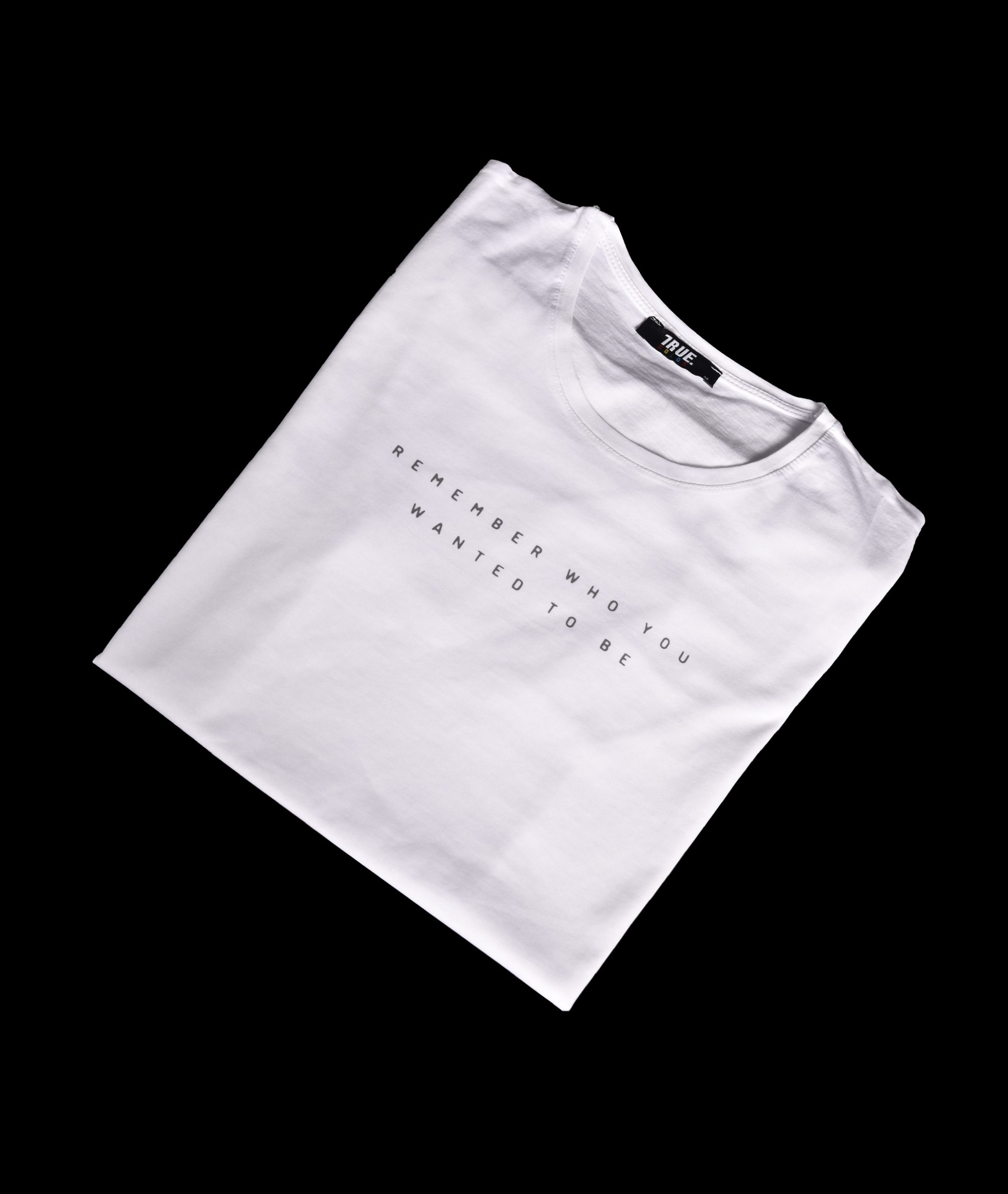 T-shirt BLANC 2 *REMEMBER WHO YOU WANTED TO BE * – Image 3