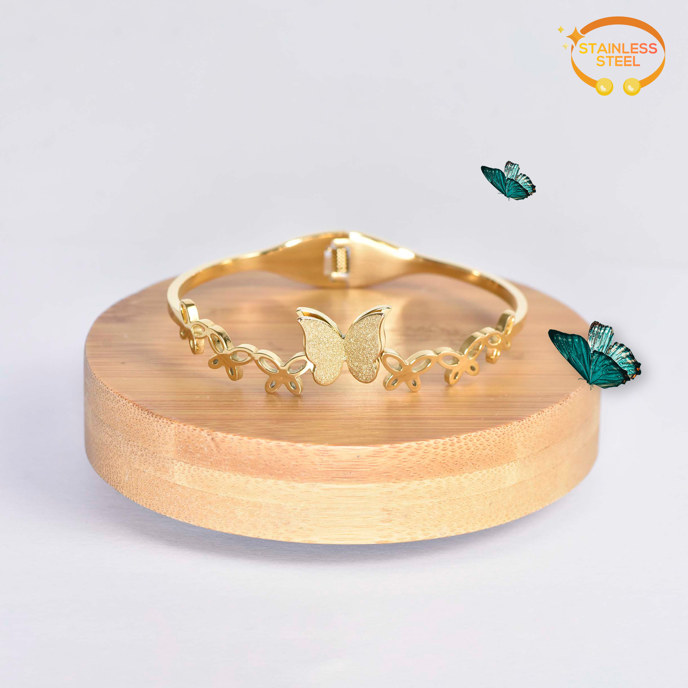 BRACELET TRÔNE DE PAPILLIONS – Image 4